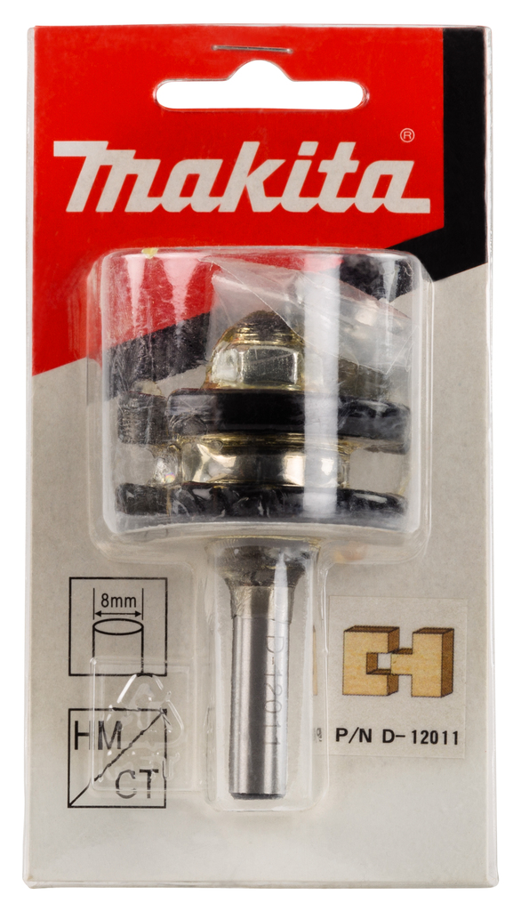 Groef/veerfrees 9,5x6,35mm S8