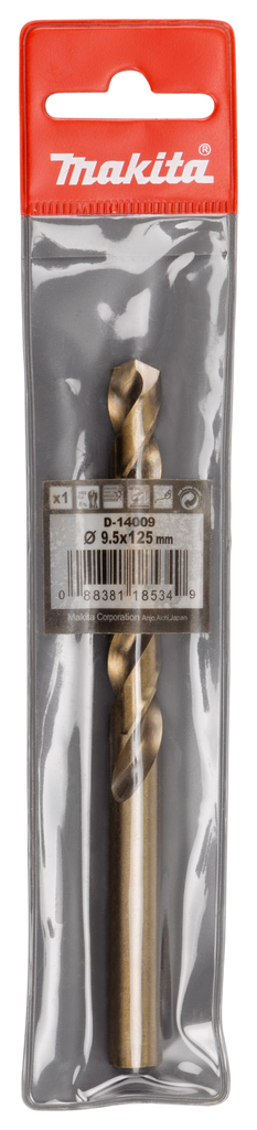 Metaalboor 9,5x125mm