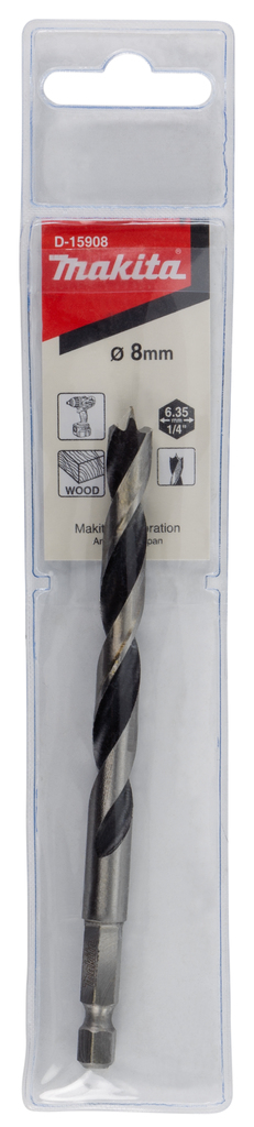 Houtspiraalboor 8x115mm