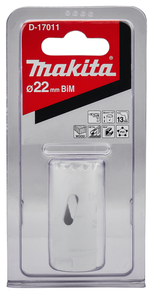 Gatzaag 22x38mm hout/metaal 