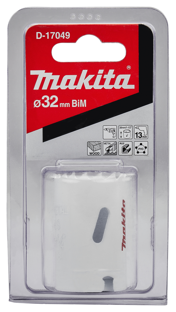 Gatzaag 32x38mm hout/metaal 