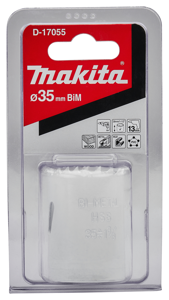 Gatzaag 35x38mm hout/metaal 