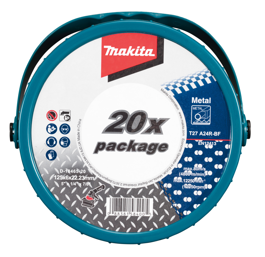 Afbraamschijf 125x6 mm