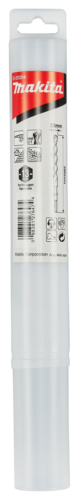 B2S: Betonboor 32x280mm SW13