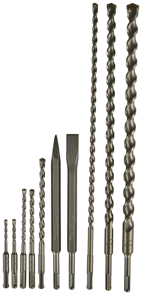 B2S: Betonboor-/beitelset 10-delig