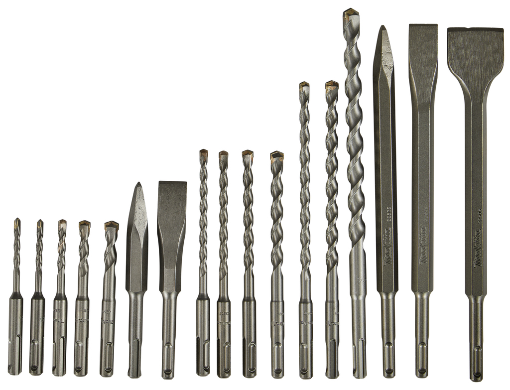 B2S: Betonboor-/beitelset 17-delig