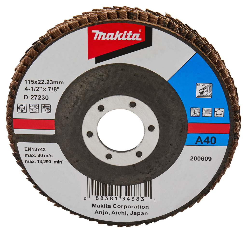 Lamellenschuurschijf 115mm A40