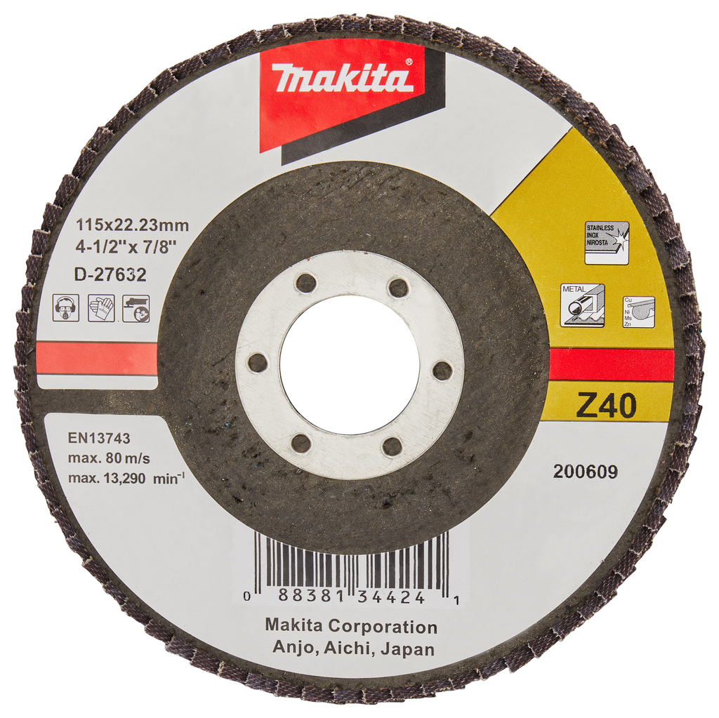 Lamellenschuurschijf 115mm Z40