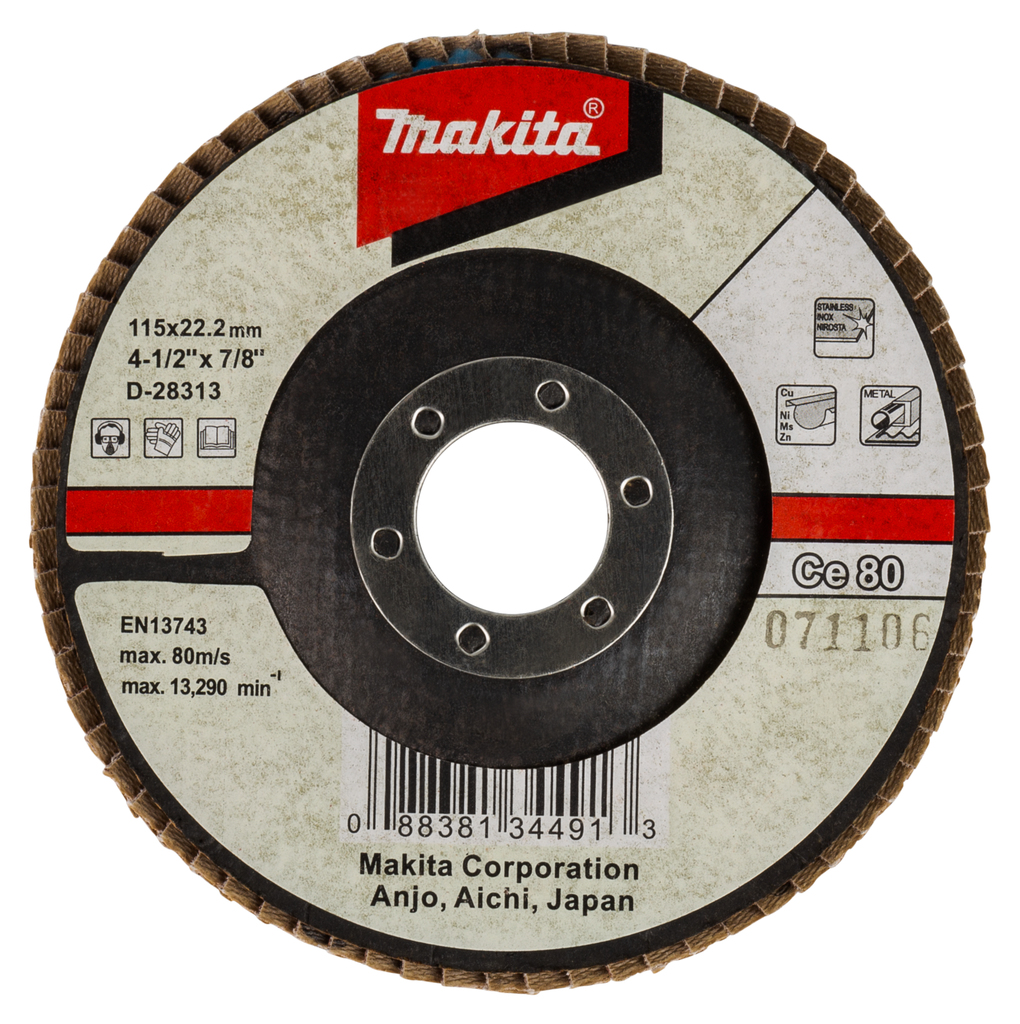 Lamellenschuurschijf 115mm Ce80