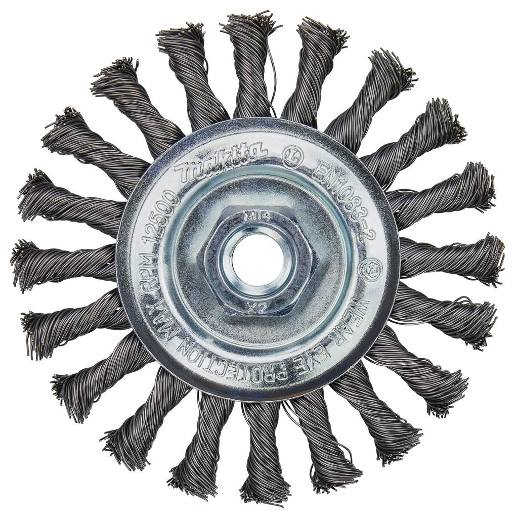 Rondborstel M14x115mm 