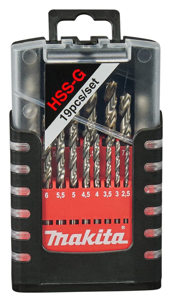 Metaalboorset 19-delig