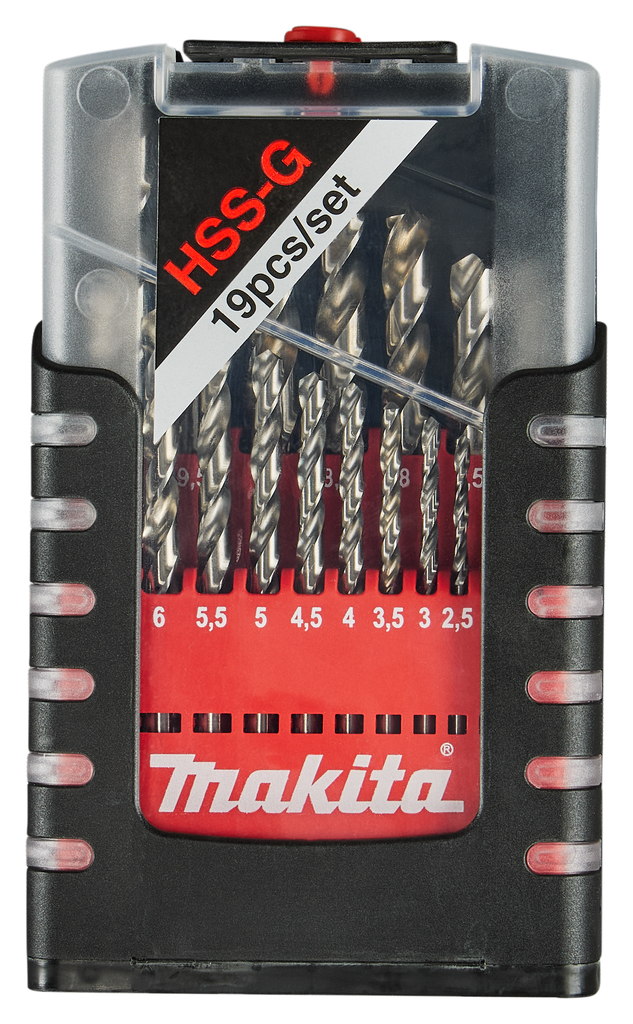 Metaalboorset 19-delig