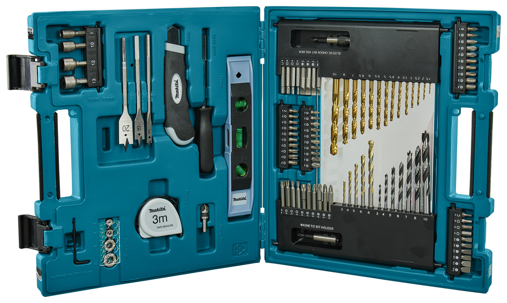 Boor-/schroefbitset 104-delig