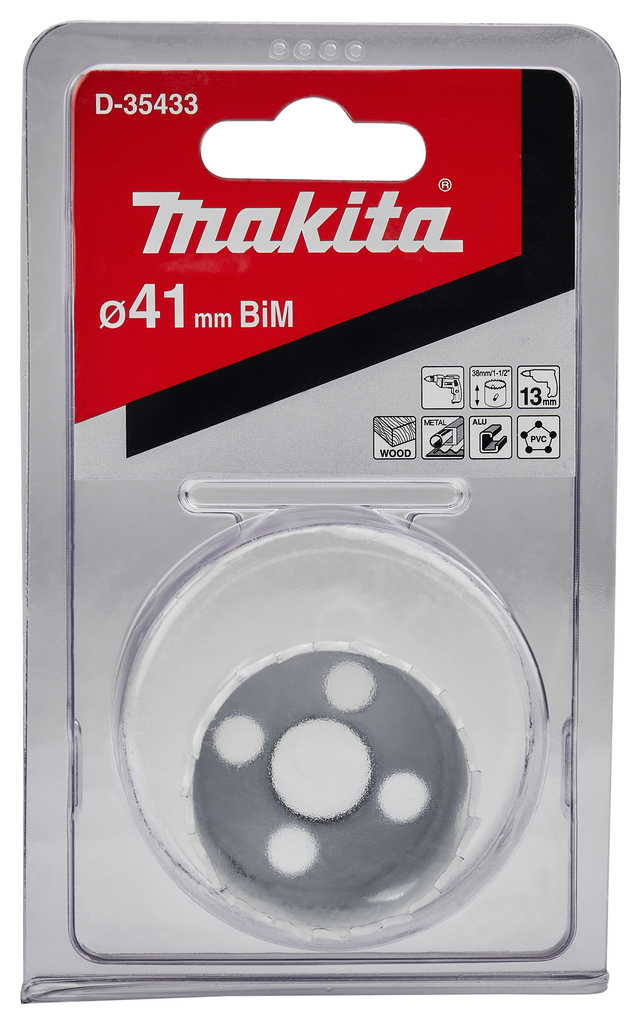 Gatzaag 41x38mm hout/metaal 