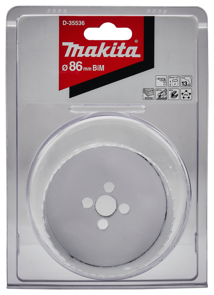 Gatzaag 86x38mm hout/metaal 