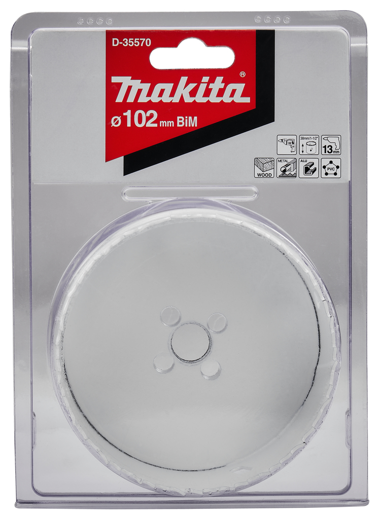 Gatzaag 102x38mm hout/metaal 