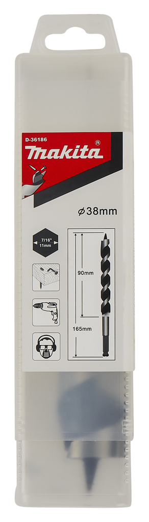 Slangenboor 38x165mm