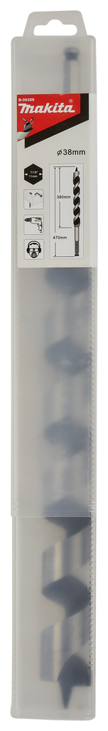 Slangenboor 38x470mm