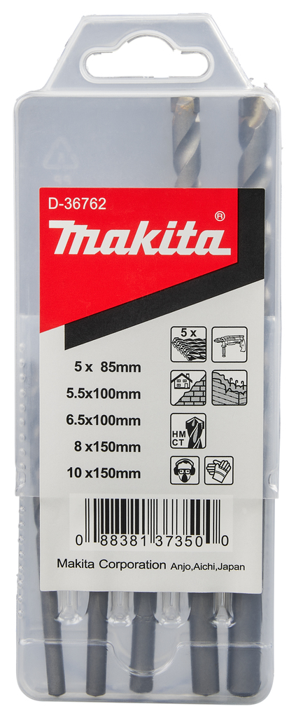 Steenboorset 5-delig