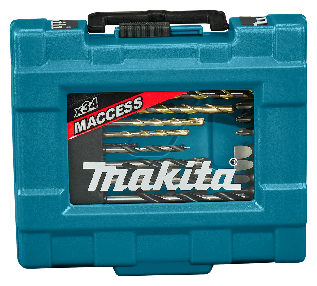 Boor-/schroefbitset 34-delig