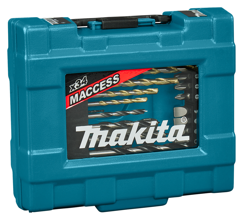 Boor-/schroefbitset 34-delig