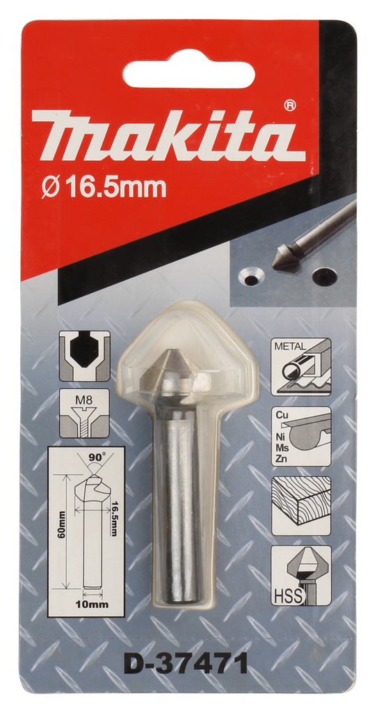 Verzinkboor 16,5x60mm 