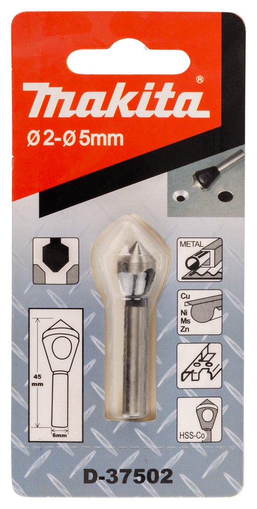 Verzinkboor 2-5x45mm