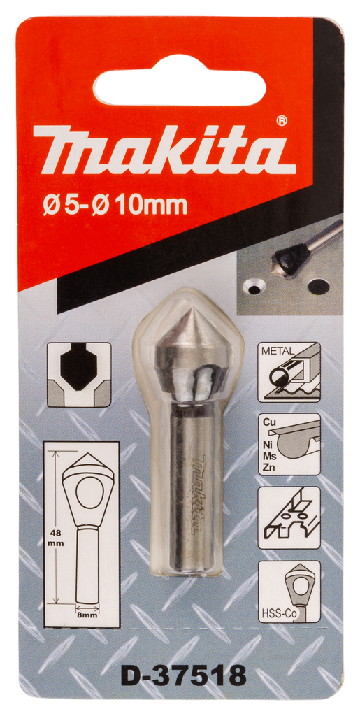 Verzinkboor 5-10x48mm