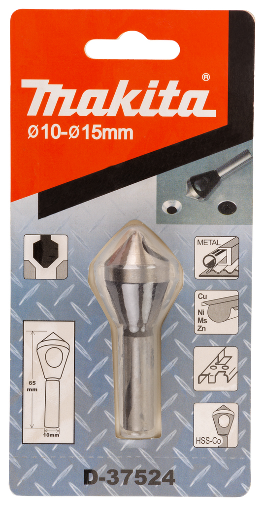 Verzinkboor 10-15x65mm