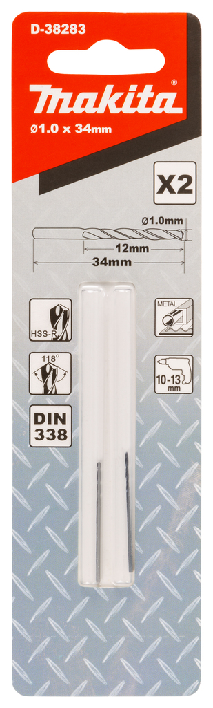 Metaalboor 1,0x34mm