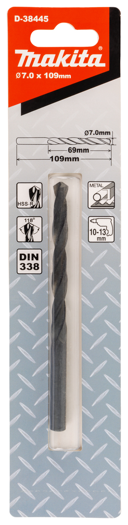 Metaalboor 7,0x109mm