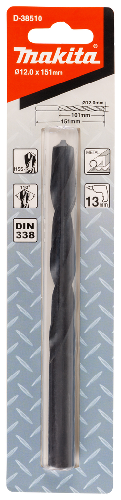 Metaalboor 12,0x151mm