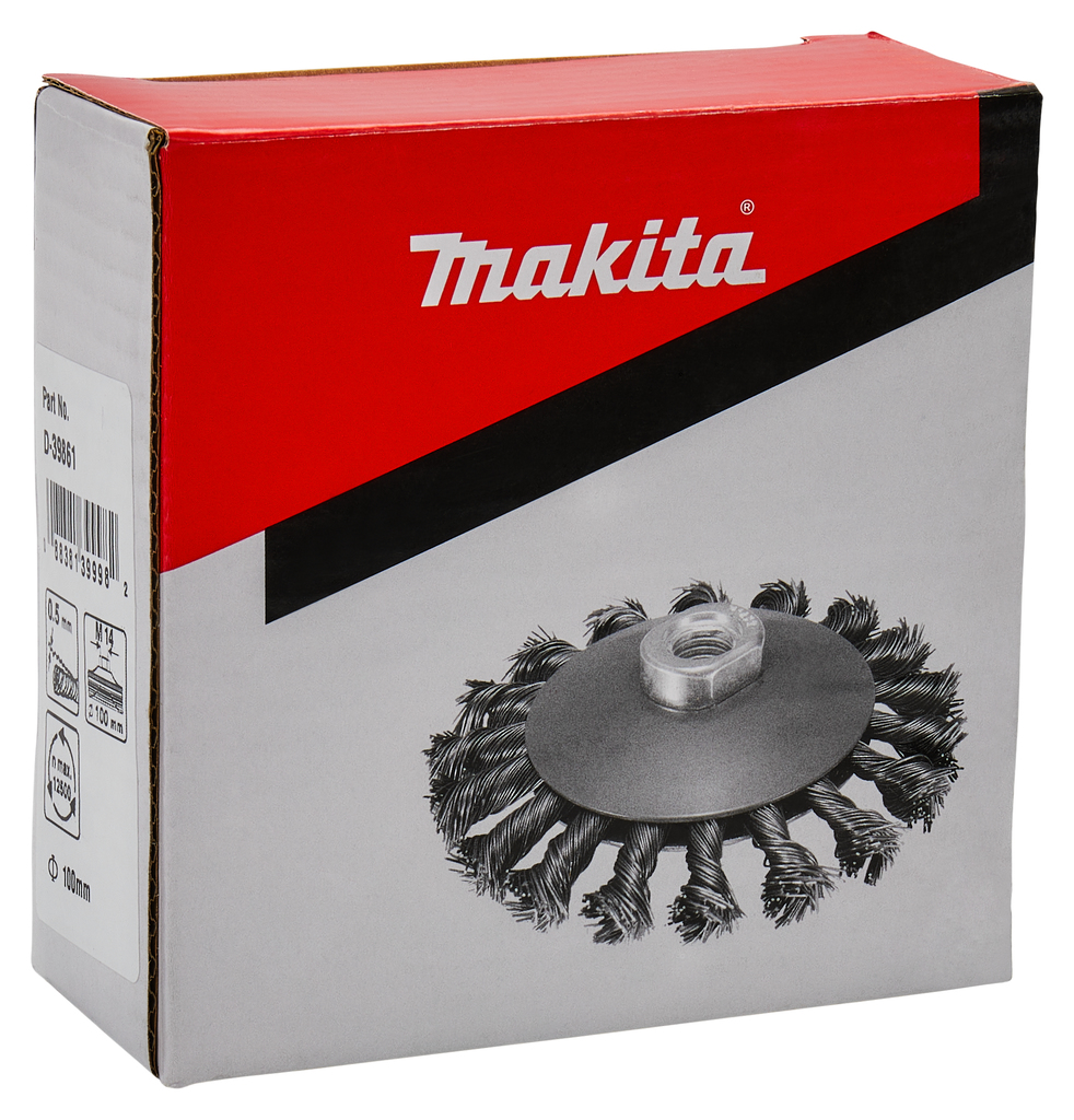 Kegelborstel M14x100mm