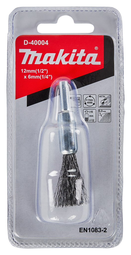 Penseelborstel 6x12mm