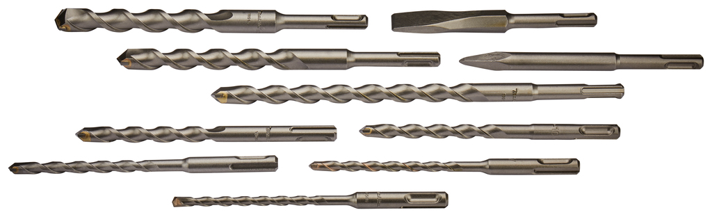 B2S: Betonboor-/beitelset 10-delig