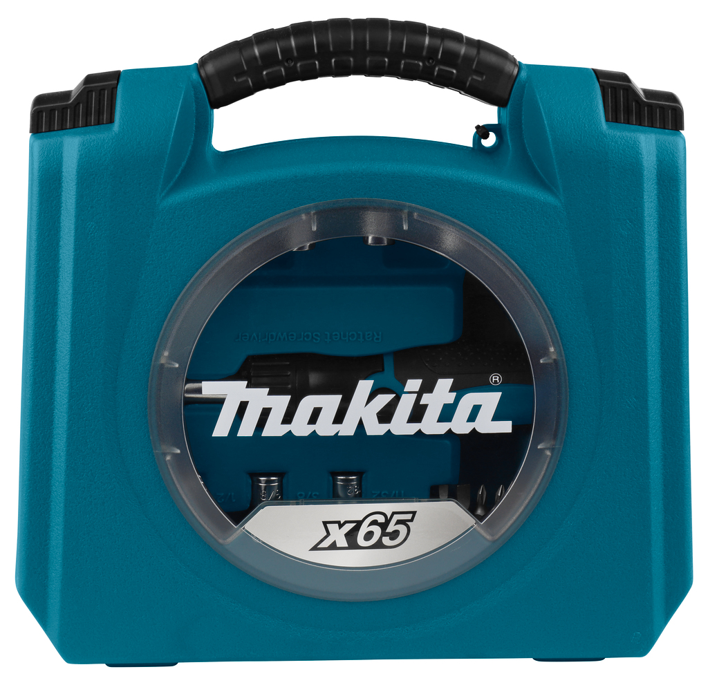 Ratel-/dop-/schroefbitset 65-delig