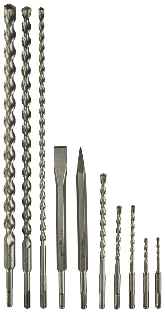 B2S: Betonboor-/beitelset 10-delig