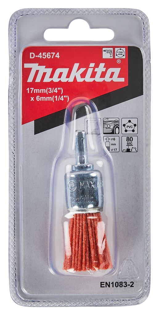 Penseelborstel 6x17mm 