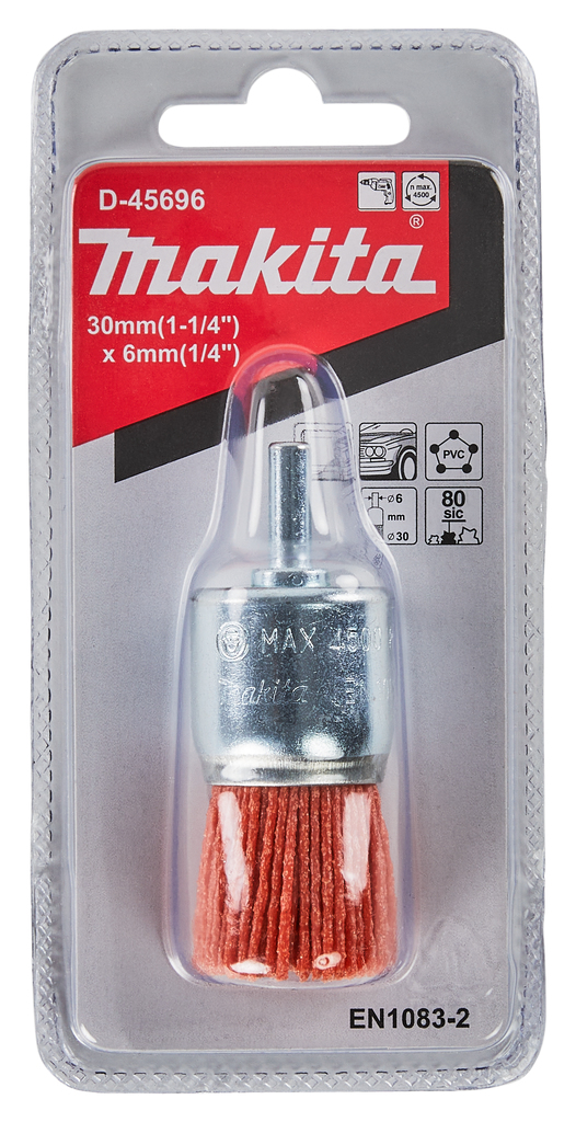 Penseelborstel 6x30mm 