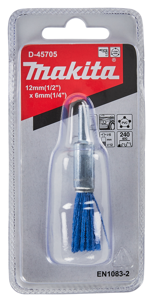 Penseelborstel 6x12mm 