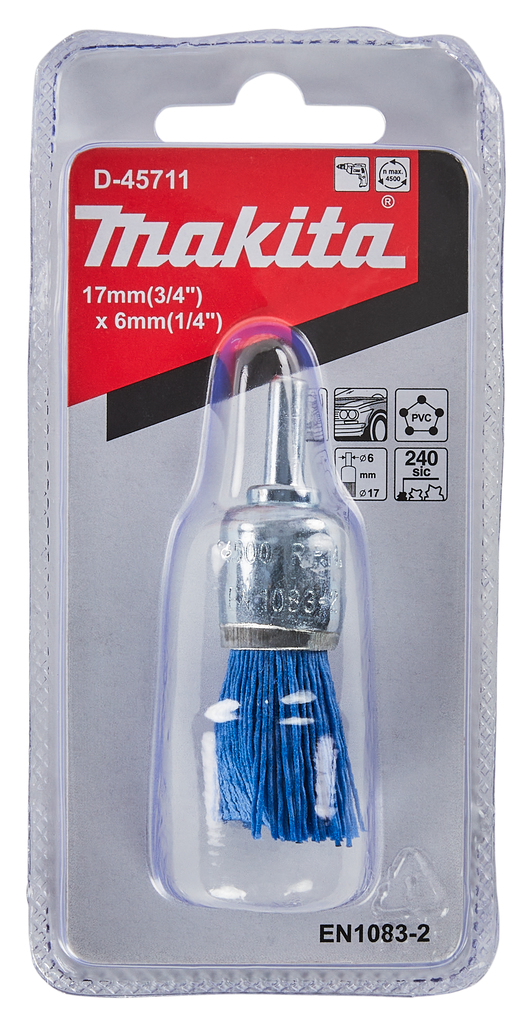 Penseelborstel 6x17mm 