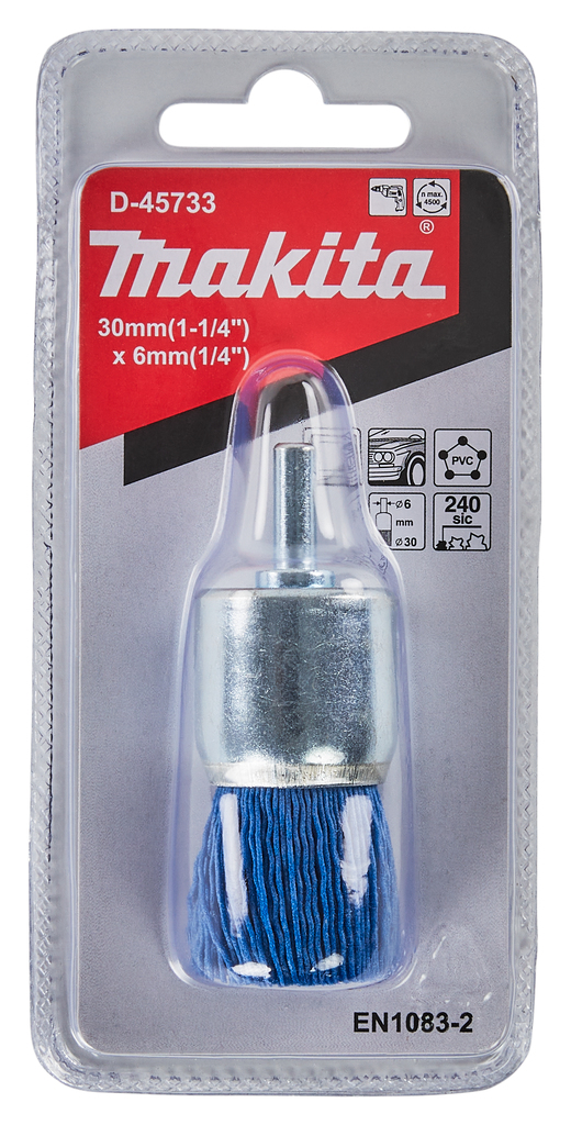 Penseelborstel 6x30mm 