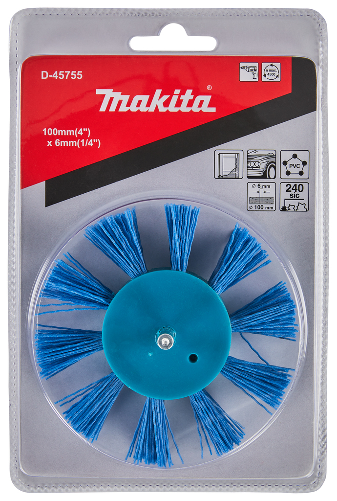 Lamellenborstel 6x100mm