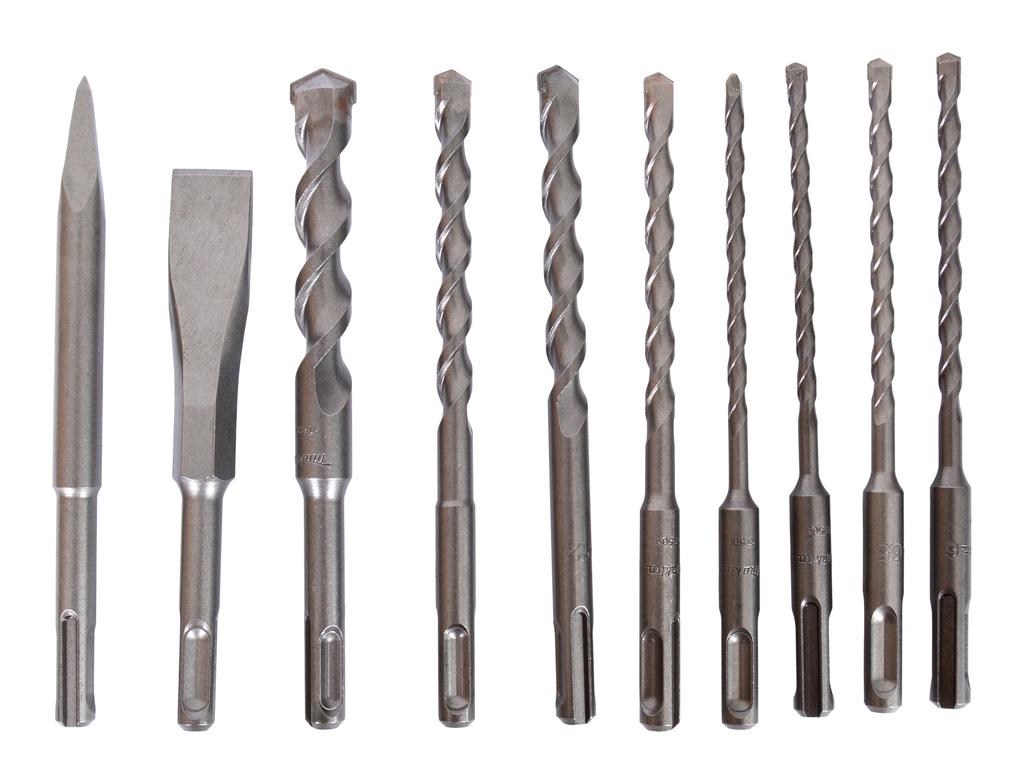 B2S: Betonboor-/beitelset 10-delig