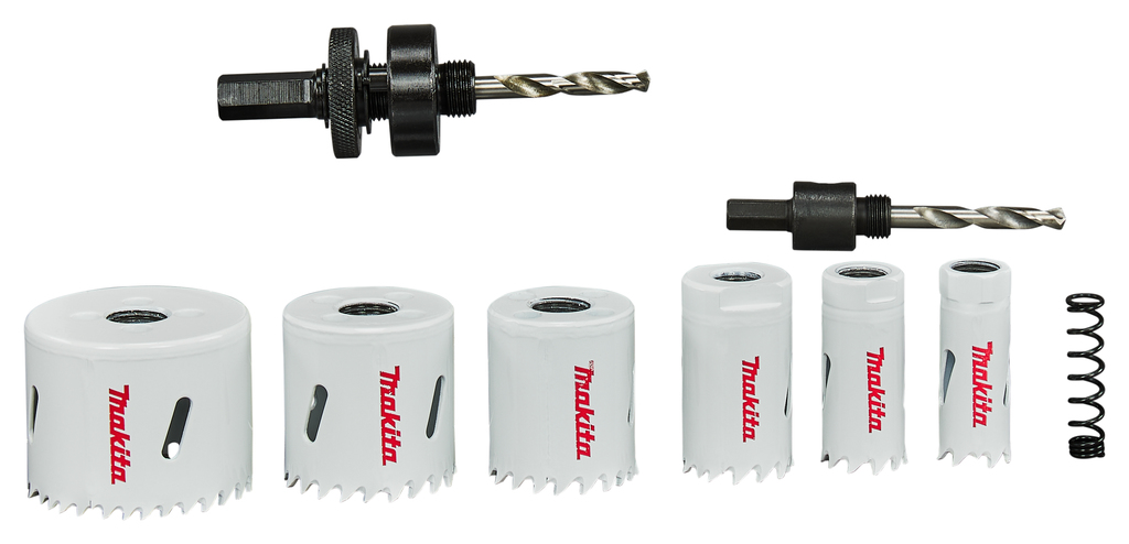 Gatzaagset 9-delig hout/metaal
