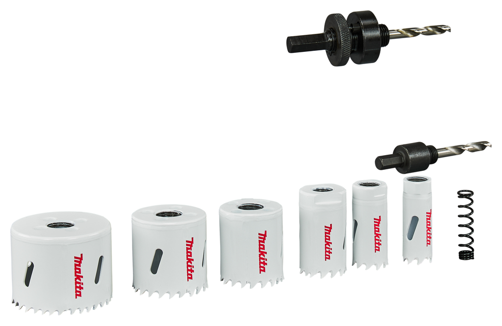 Gatzaagset 9-delig hout/metaal