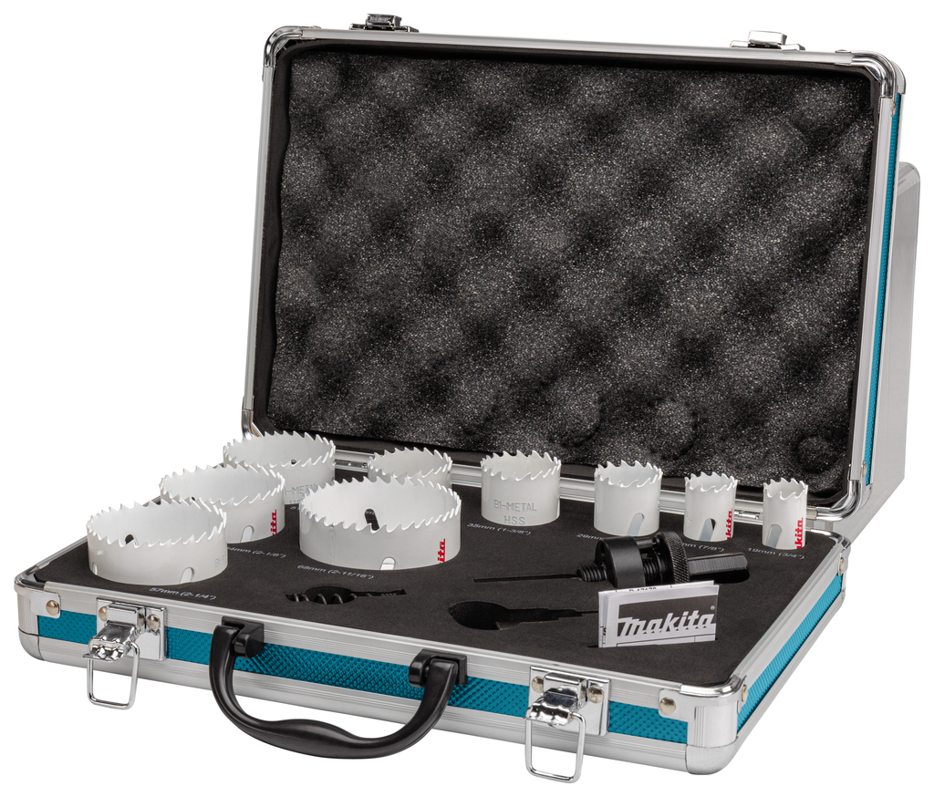 Gatzaagset 12-delig hout/metaal