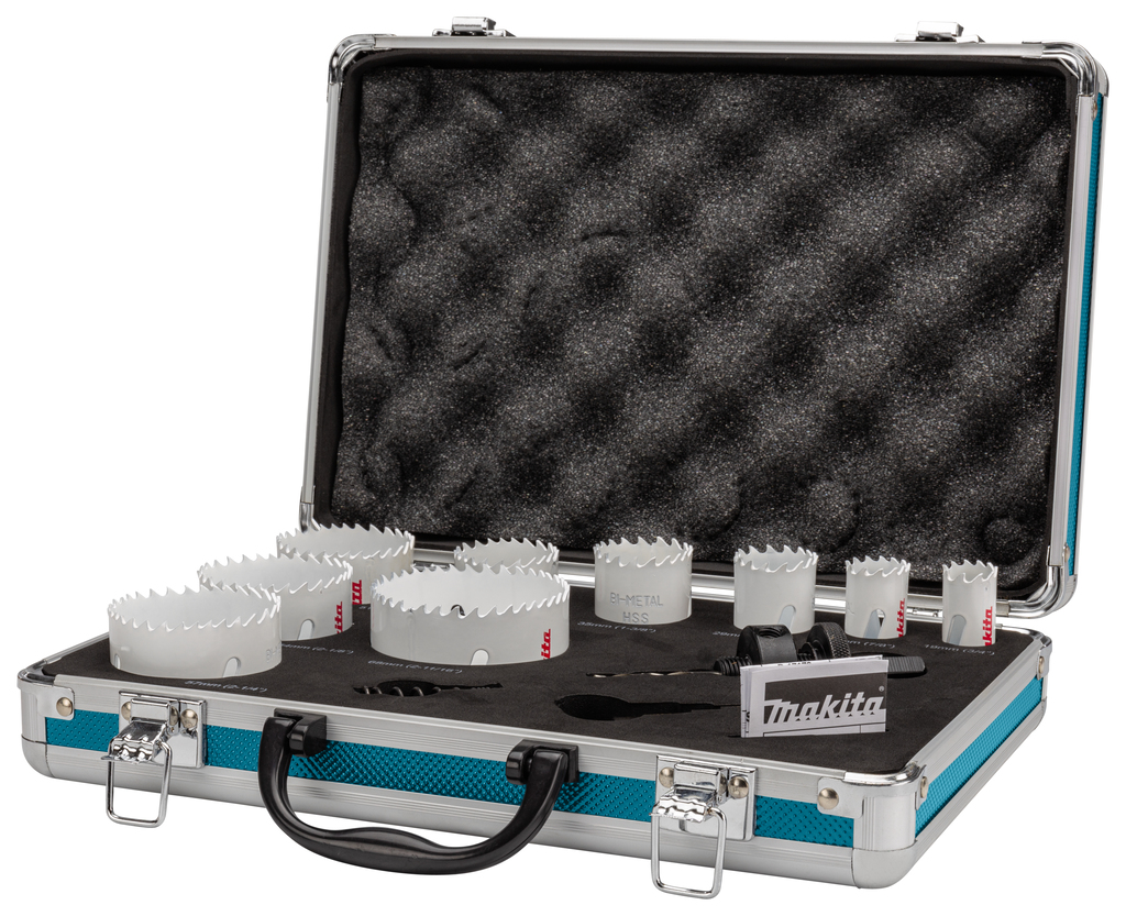 Gatzaagset 12-delig hout/metaal