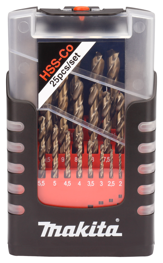 Metaalboorset 25-delig