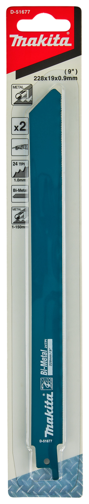 Reciprozaagblad Staal 228mm